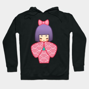 Kokeshi Doll Hoodie